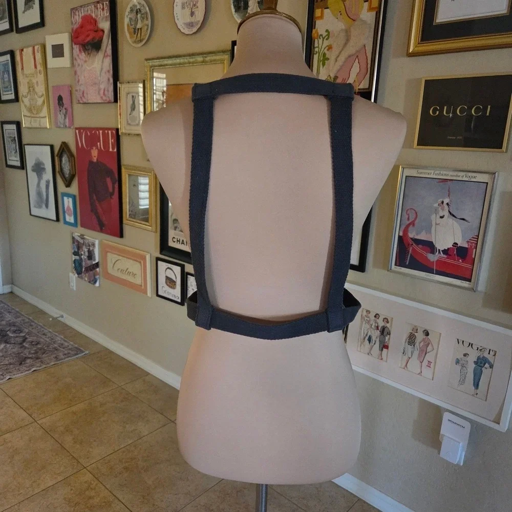 Free People Gray Change Me Up Harness‎ Crossbody Pouch NWOT
